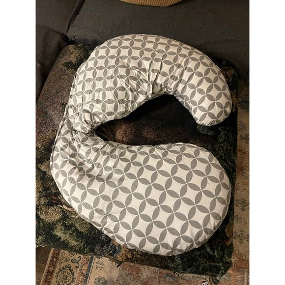 Boppy multi use slip covered total body pregnancy pillow support comfort wash - Picture 4 of 4